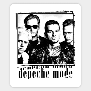 Depeche Mode -- Original Retro Fan Art Design Magnet